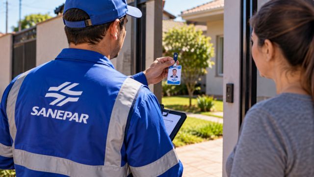 Sanepar faz vistorias em imóveis de Corbélia; veja como identificar as equipes